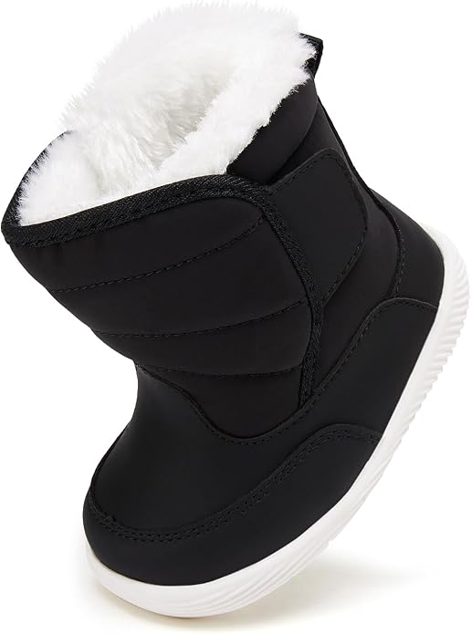 BMCiTYBM Baby Boy Girl Snow Boots Waterproof Winter Warm Booties Nonslip - Image 4