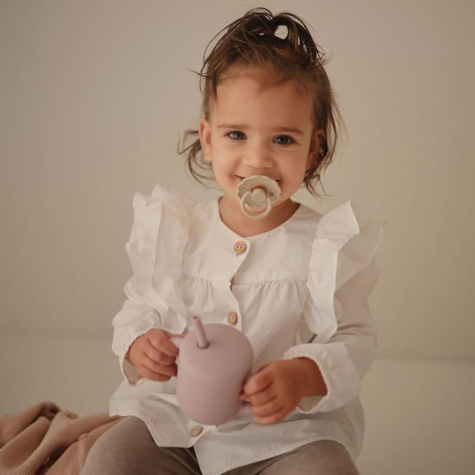 FRIGG Natural Rubber Baby Pacifier 4-Pack Snowflake Dream | Made in Denmark | - Image 3