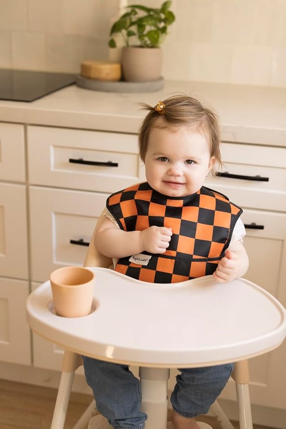 Tiny Twinkle Mess Proof Baby Bibs - Image 5