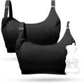 Momcozy Pumping Bra, Pumping Bra Hands Free All Day Wear Pumping & Nursing Bra by Momcozy