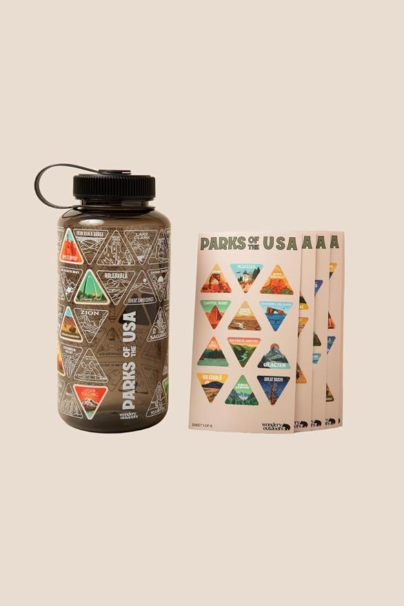 Wondery The Original Parks of the USA® Wide Mouth Adventure Bucket List Bottle - Image 7