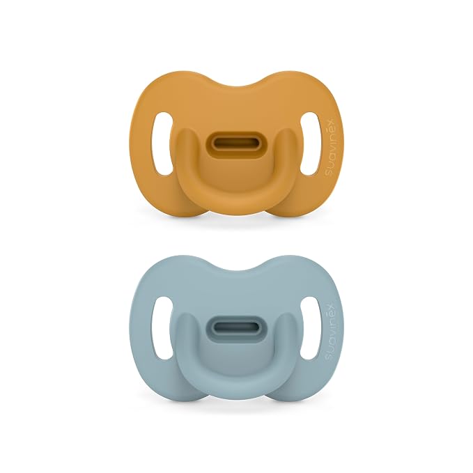 Color Essence SX PRO Silicone Baby Pacifier 2Pk, Made by Suavinex