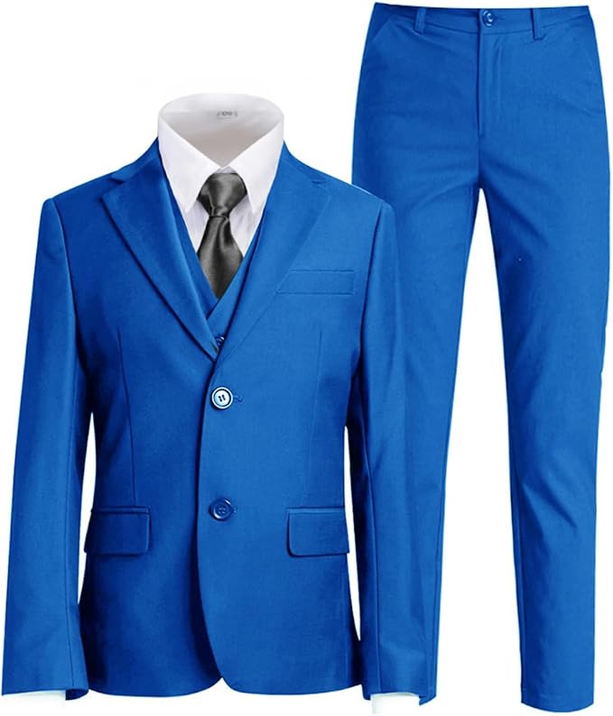 Boys Suit for Kids Tuxedo Suits for Wedding Formal Suit Set Toddler Boy Dress by Tomic