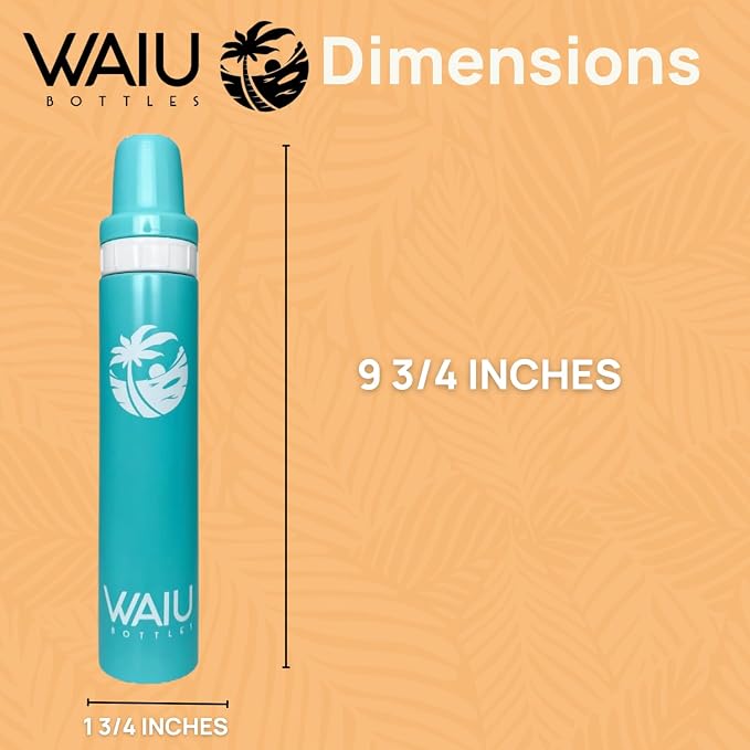 Versatile Waiu Insulated Baby Bottle | 4 oz & 6 oz Sizes | Keeps Drinks Hot - Image 7