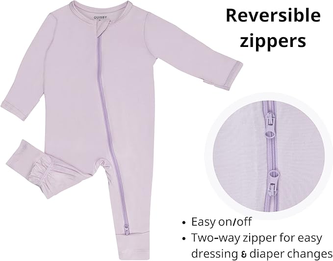 GUISBY Baby Pajamas with Mitten Cuffs - Image 4