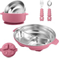 Stainless Steel Baby Plate and Bowl by Wesketch