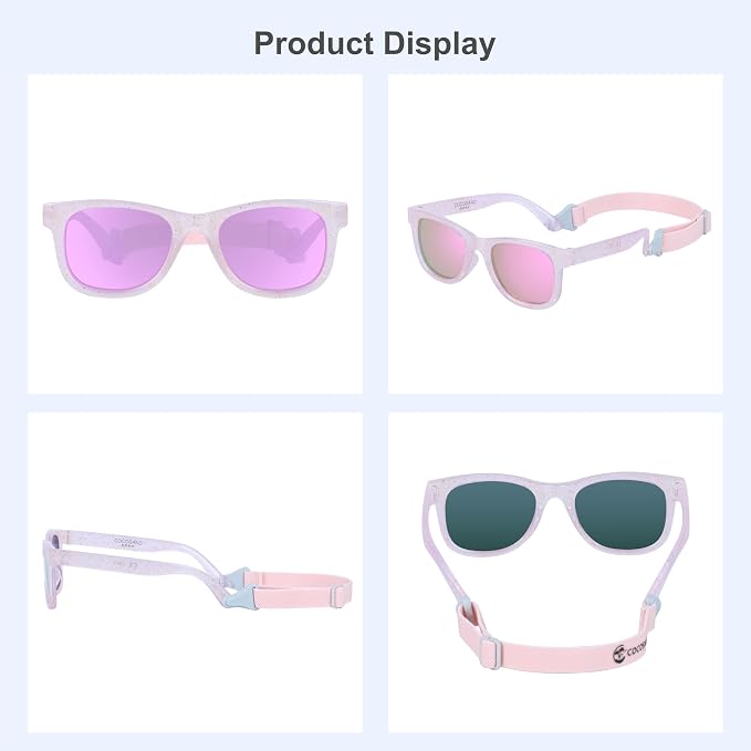 COCOSAND Flexible Baby Sunglasses - Image 6