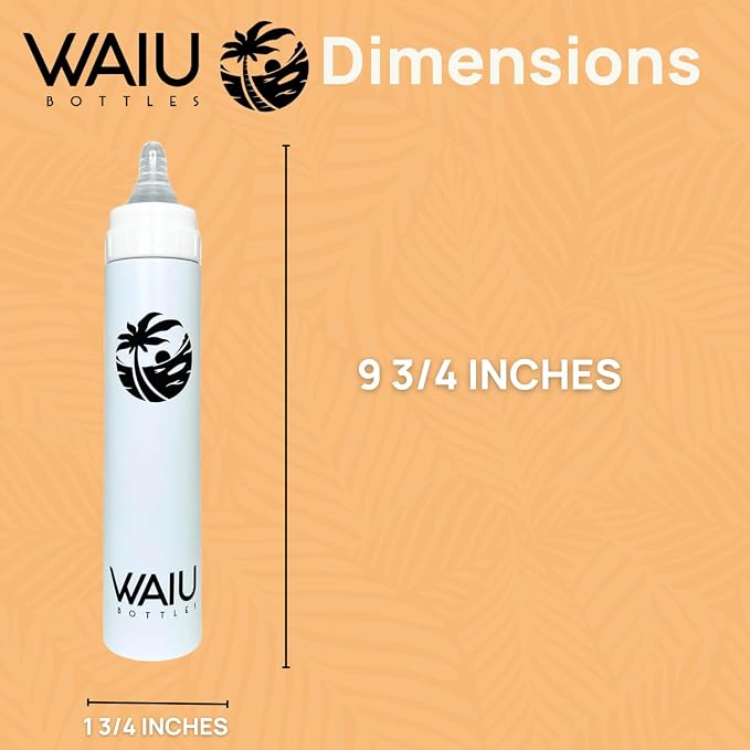 Versatile Waiu Insulated Baby Bottle | 4 oz & 6 oz Sizes | Keeps Drinks Hot - Image 7