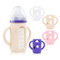 ZCH 4-Pack Silicone Sleeves for Lansinoh Glass Bottles, BPA-Free Drop-Resistant by Unknown