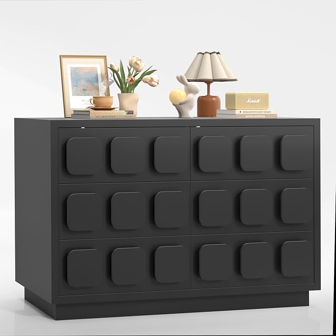 Anbuy Black Baby Dresser for Bedroom, Dresser for Baby - Image 6