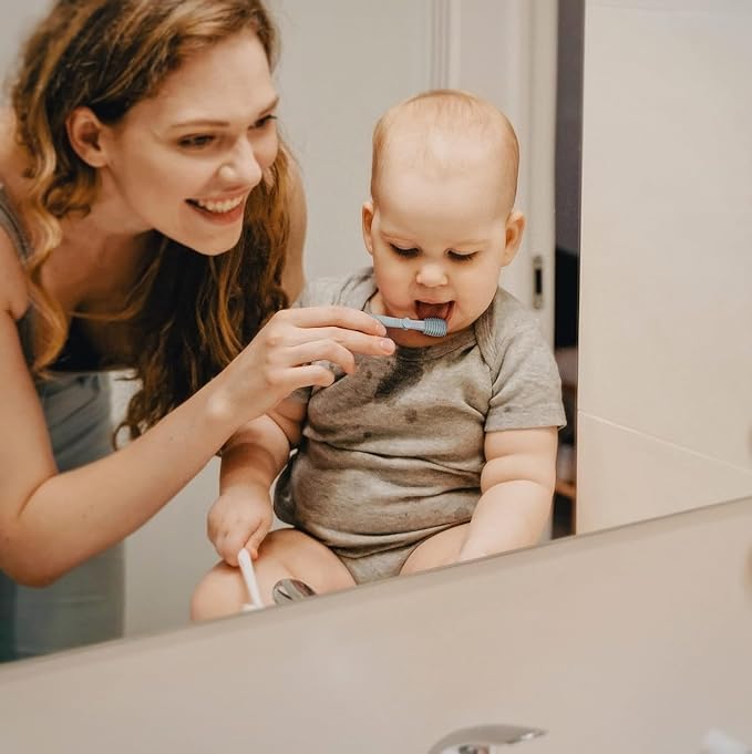 Moonkie Baby Tongue Cleaner, Toddler Toothbrush, Baby Oral Cleaner Newborn Kit - Image 5