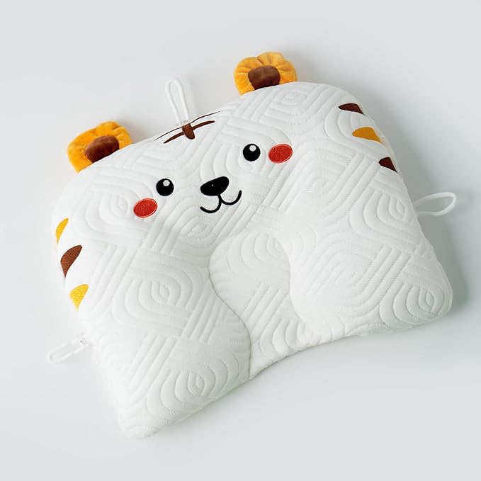 Reidio Adjustable Toddler Pillow Soft and Breathable Ergonomic Design Small - Image 2
