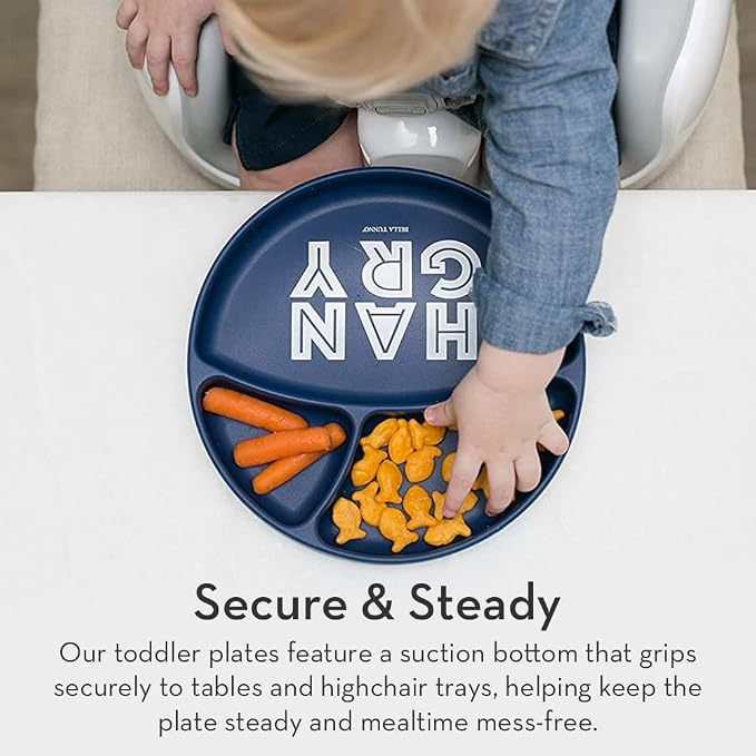 Bella Tunno Wonder Baby Plates – Silicone Suction Plates - Image 4