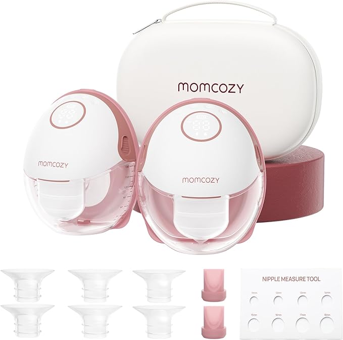 Momcozy Breast Pump Hands Free Mobile Style | M6, Wearable Breastfeeding Pump by Momcozy