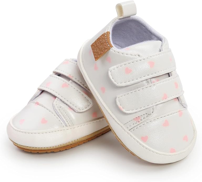 Clowora Baby Boys Girls Shoes Non-Slip Rubber Sole Sneakers Infant First - Image 3