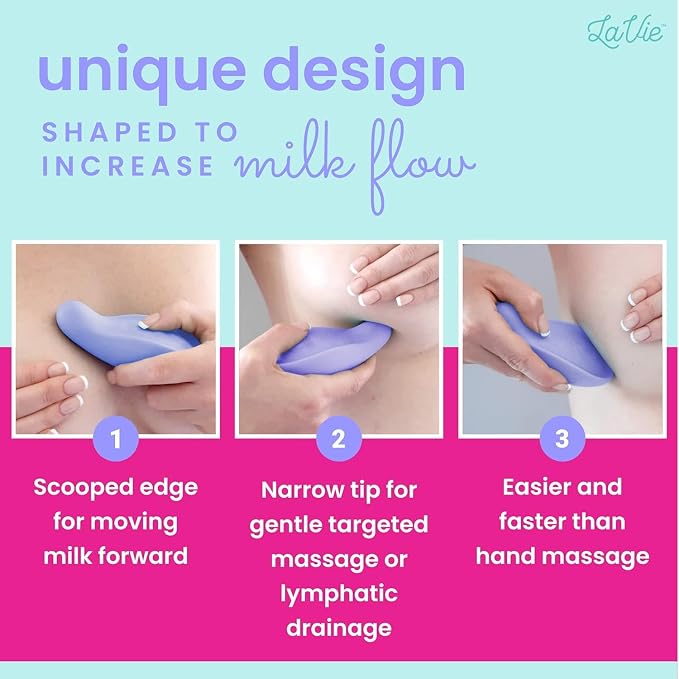 LaVie Warming Lactation Massager 3-in-1 Adjustable Heat + Vibration - Image 8