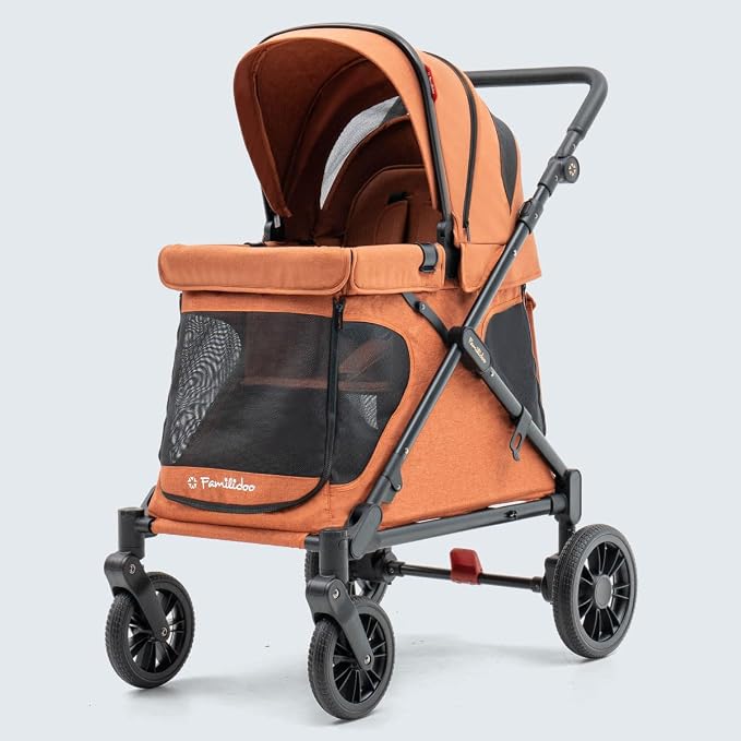 Familidoo Q1 Multi-Use Kids Wagon Stroller – Foldable, Lightweight & All-Terrain - Image 4