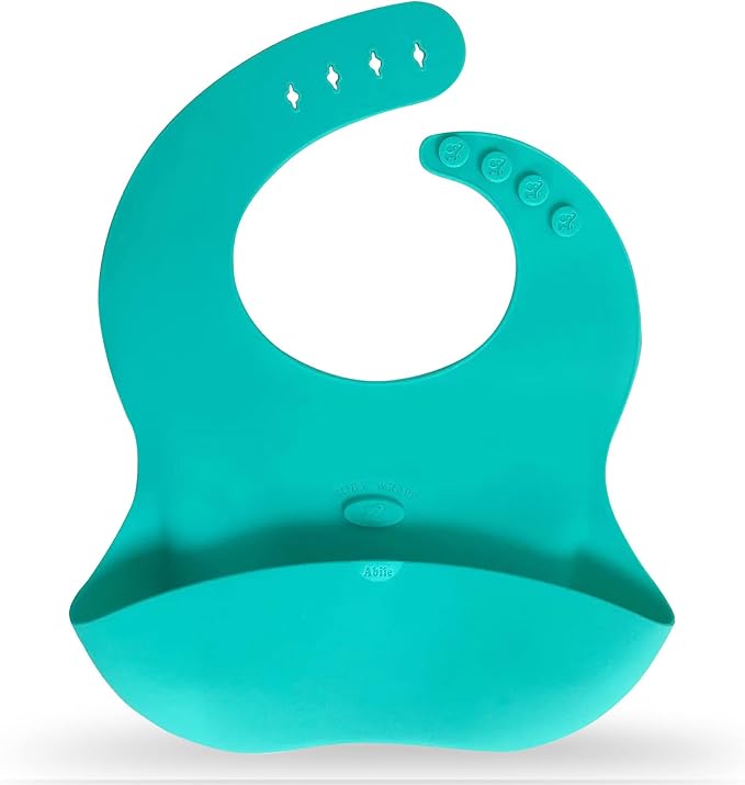 Abiie Ruby Wrapp Silicone Bibs for Babies by Abiie