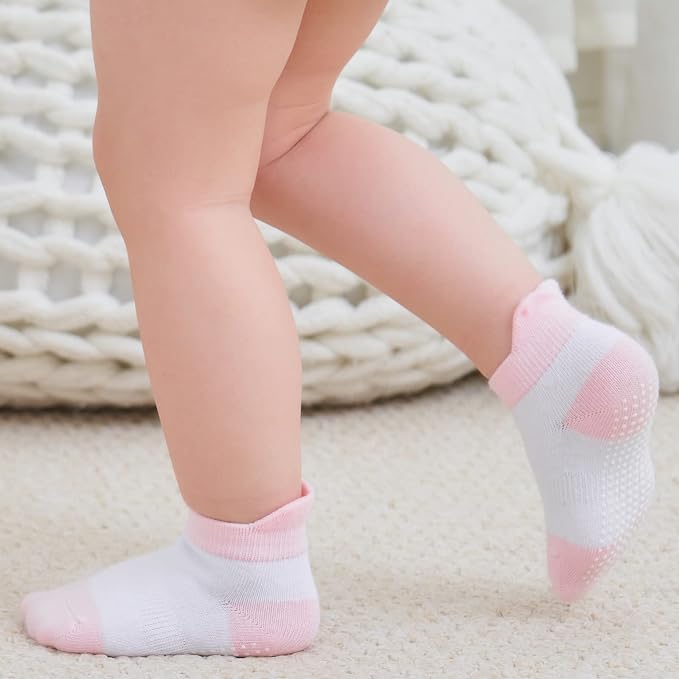 Zaples Baby Non Slip Grip Ankle Socks - Image 9