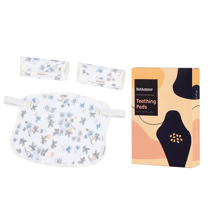Bebamour Drool and Teething Reversible Cotton Pad - Image 2