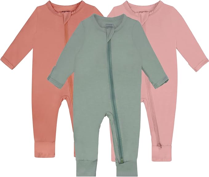 GUISBY Baby Pajamas with Mitten Cuffs by GUISBY