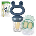 Haakaa Baby Fruit Food Feeder & Mini Freezer Nibble Tray Combo, Breastmilk by haakaa