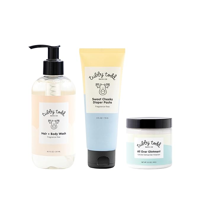 TUBBY TODD Baby Bundle Newborn Skin Care Set by TubbyTodd