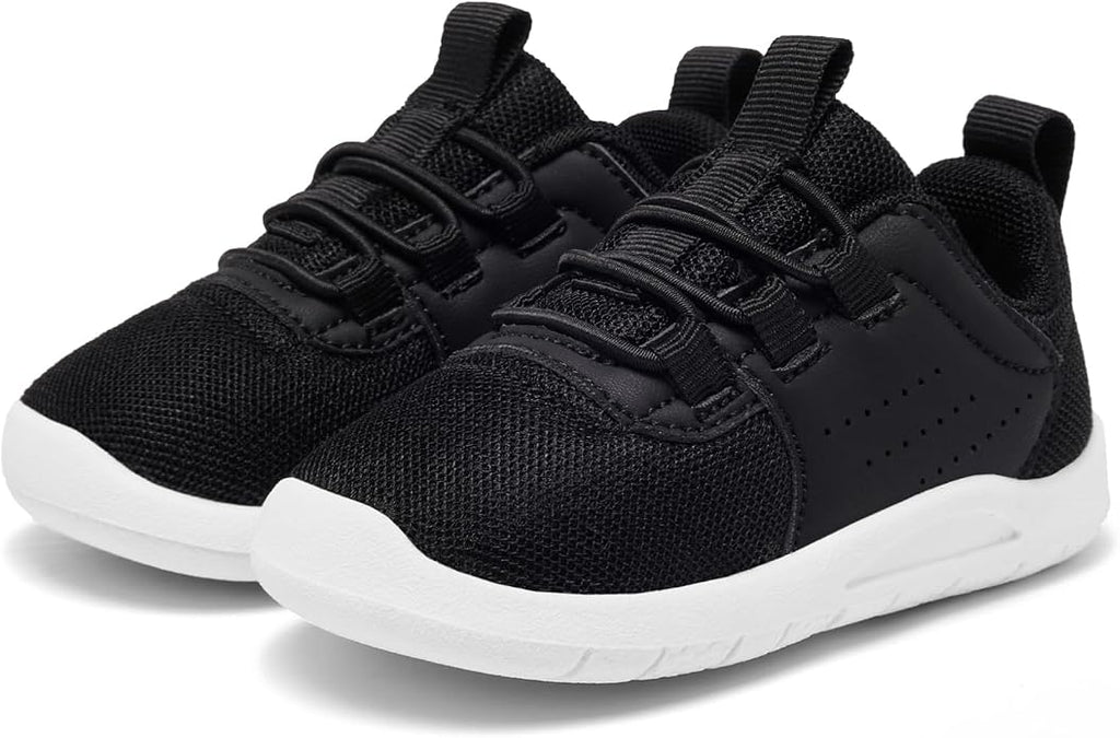 MORENDL Toddler Slip On Sneakers Baby Walking Shoes Non-Slip Breathable Unisex by MORENDL