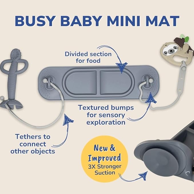 BUSY BABY Silicone Mini Mat - Image 2