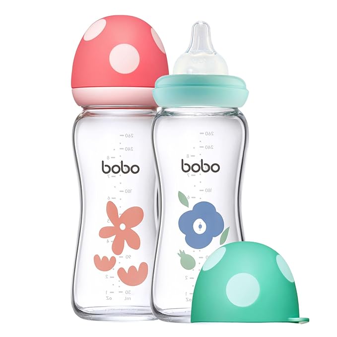YOHKOH Natural Glass Baby Bottle by Home