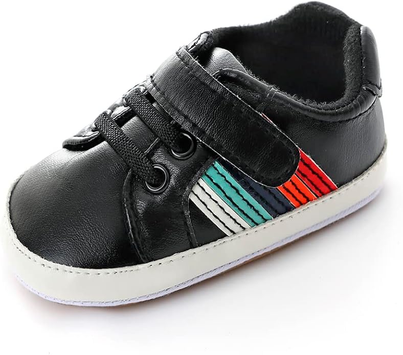 Clowora Baby Boys Girls Shoes Non-Slip Rubber Sole Sneakers Infant First by Clowora