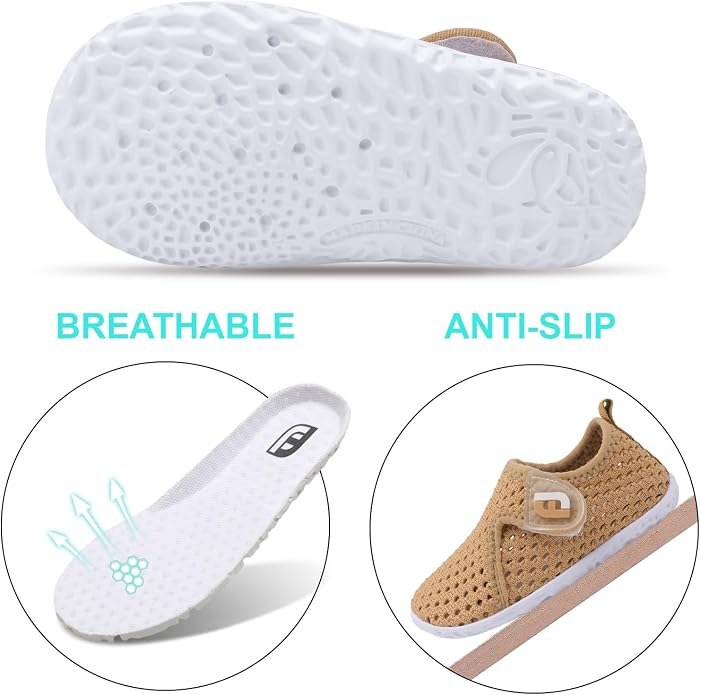 JOINFREE Baby Toddler Water Shoes Boys Girls Sandals Barefoot Kids Breathable - Image 4