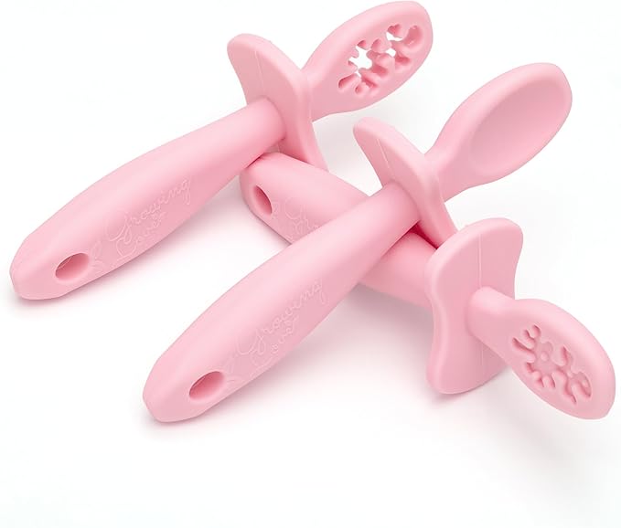 Growing Love Baby Spoons Set, Self Feeding 6 months, Baby utensils, training - Image 9