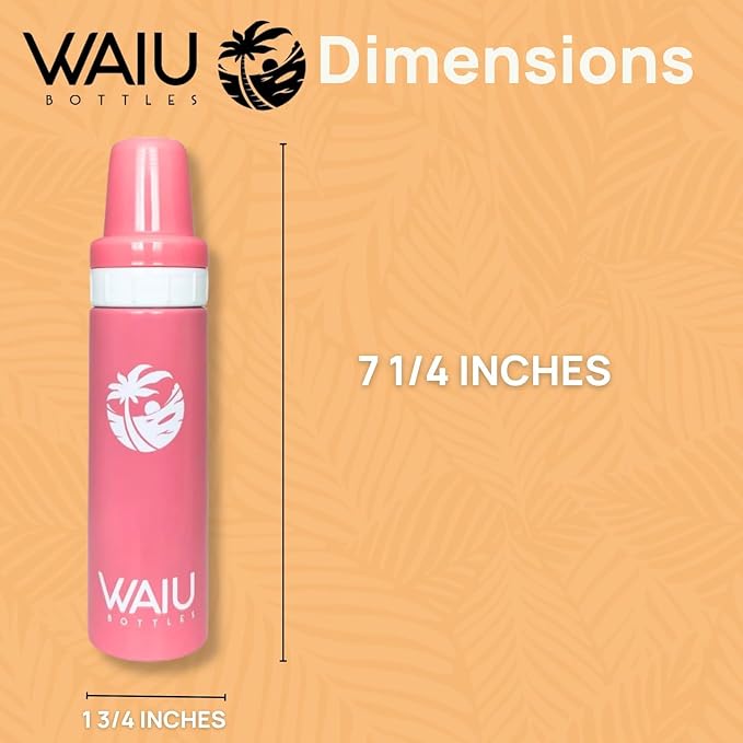 Waiu Insulated Stainless Steel Baby Bottle BPA-Free | Keeps Drinks Hot - Image 6