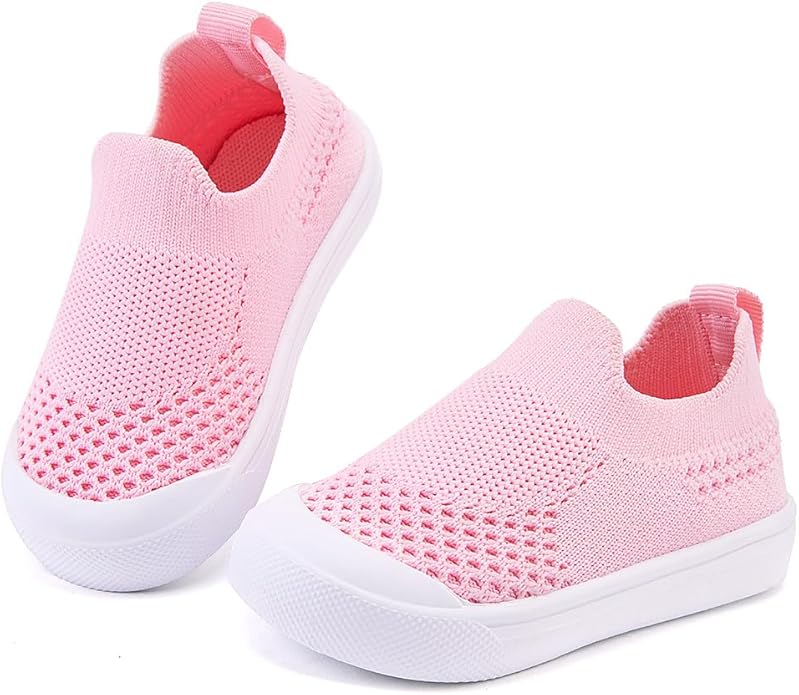 BMCiTYBM Baby Sneakers Girls Boys Lightweight Breathable Mesh First Walkers - Image 3