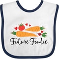 inktastic Future Foodie Cute Vegetable Baby Bib by Inktastic