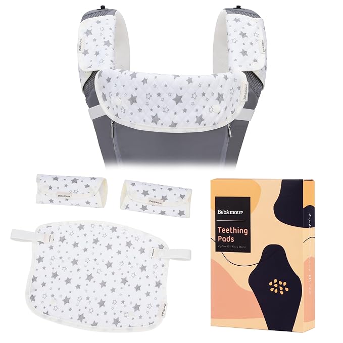 Bebamour Drool and Teething Reversible Cotton Pad - Image 3