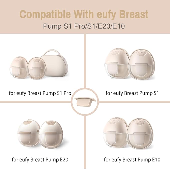 6pcs Replacement Spout Cap for eufy Wearable Breast Pump E/20/E10/S1/S1 Pro - Image 2