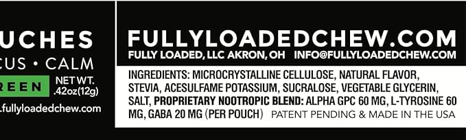 Fully Loaded Alpha Nootropic Pouches - Image 3