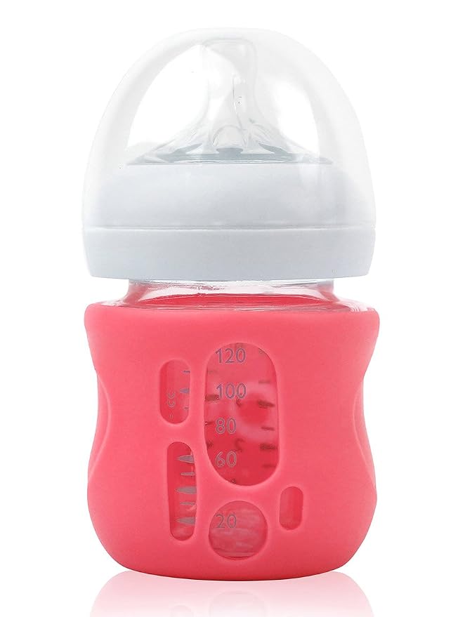 Olababy Silicone Sleeve for Avent Natural Glass Baby Bottles - Image 2