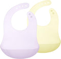 Olababy Fold N Go Silicone Baby Bib w Travel Case | Lightweight Design Eases by Olababy
