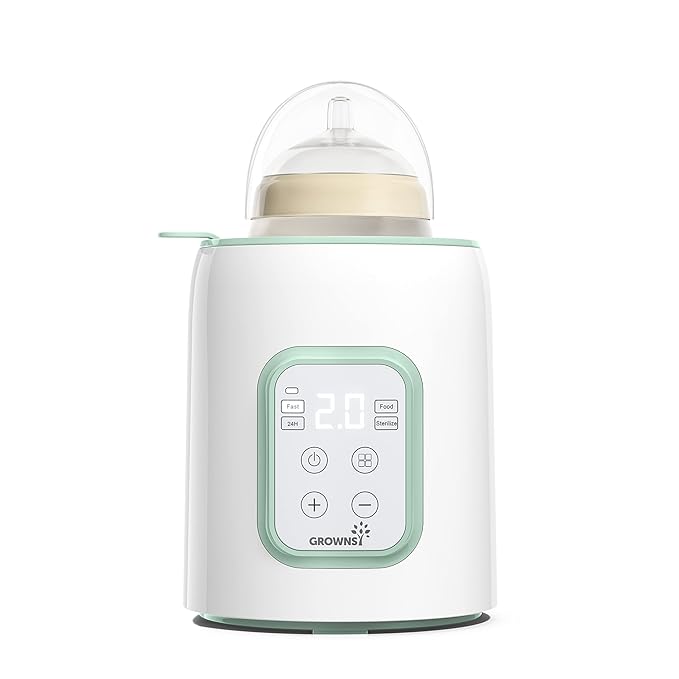 GROWNSY Baby Bottle Warmer, 8-in-1 Fast Baby Milk Warmer by GROWNSY