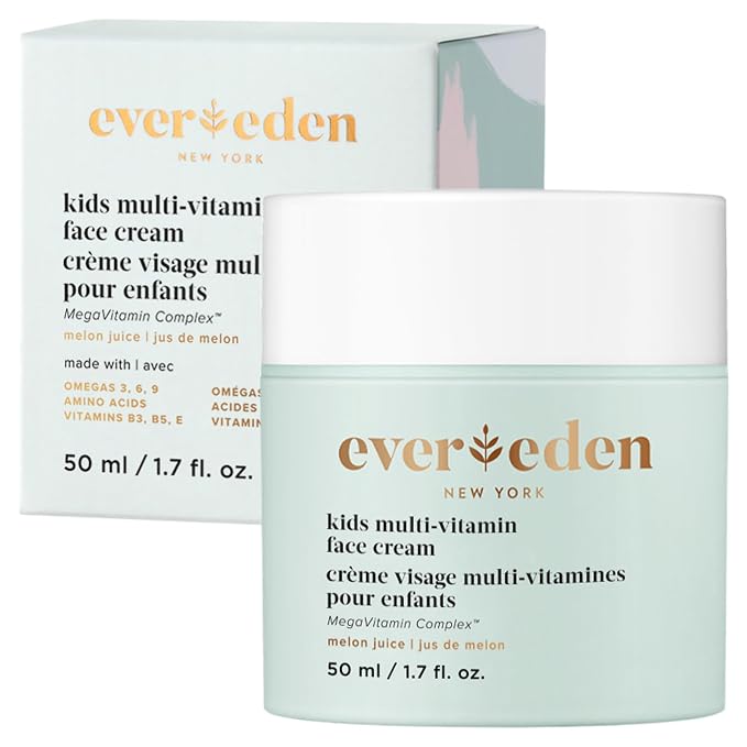 Evereden Kids Face Cream: Melon Juice, 1.7 oz. | Face Lotion | Clean and by Evereden