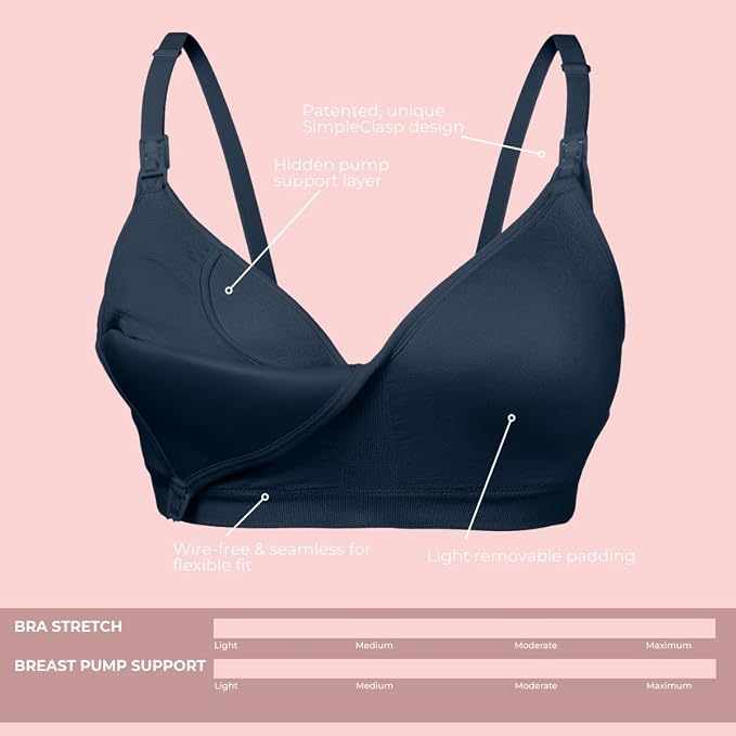 Supermom Hands Free Pumping and Nursing Bra - Image 3