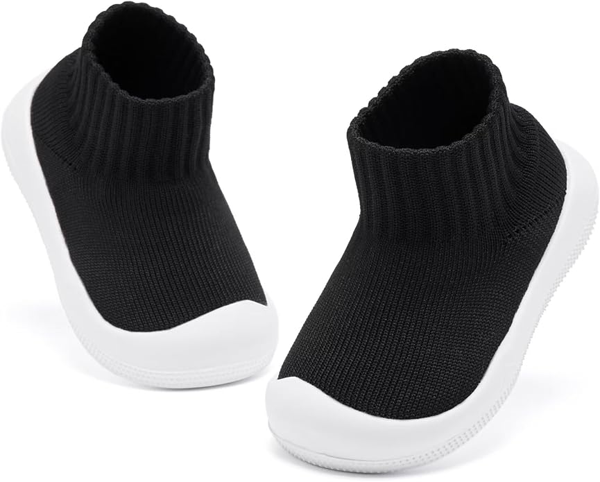 Eashi Baby Boy Girl Non-Skid Indoor Infant Walking Shoes Breathable Warm - Image 3