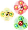 ALASOU 3PCS Suction Cup Spinner Toys by ALASOUdedicatedforbabies