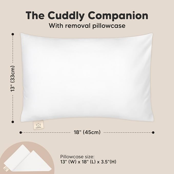 Toddler Pillow with Pillowcase - Image 4