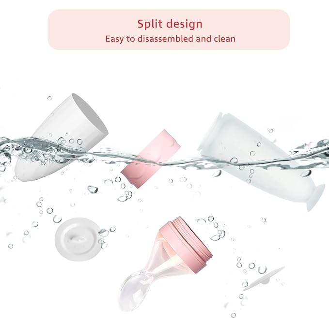 Termichy Baby Food Dispensing Spoon: Squeeze Feeder Dispenser - Image 7