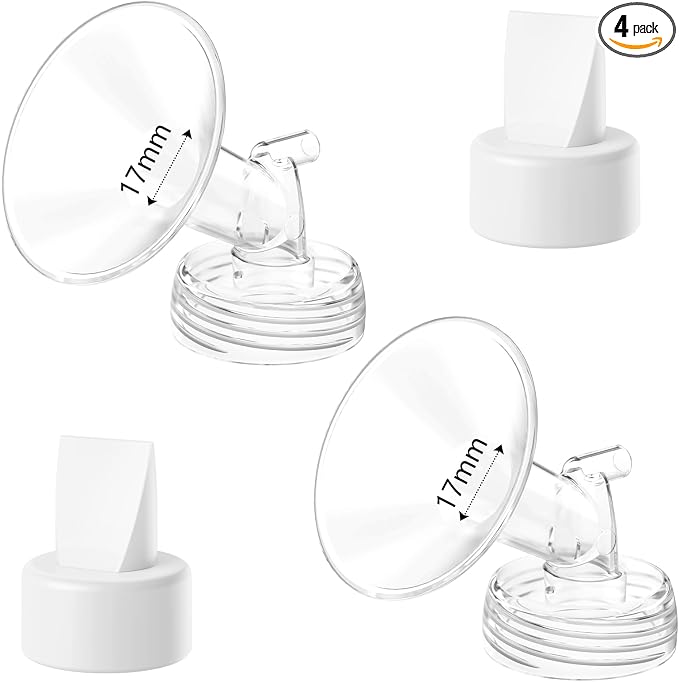 4pack Breast Pump Parts, for Spectra S2 S1 9 Plus Parts, Replace to Spectra by Unknown