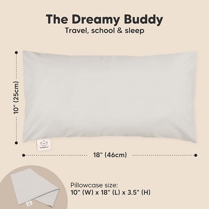 Toddler Pillow with Pillowcase - Image 3